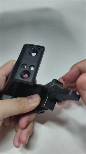 Flip-to-Center (FTC) Magnifier Mount for G33 or G43,2.26″ Optical Centerline Height，Quick Release