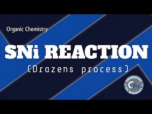 SNi Reaction Mechanism | Internal Nucleophilic substitution reaction |Organic chemistry|Bs| IIT JEE