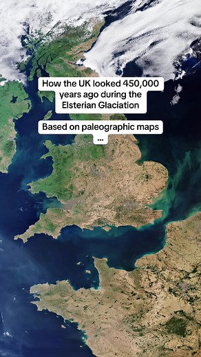 UK's Landscape During the Elsterian Glacial Maximum