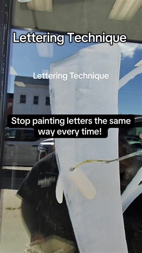 Unique Lettering Techniques for Window Painting