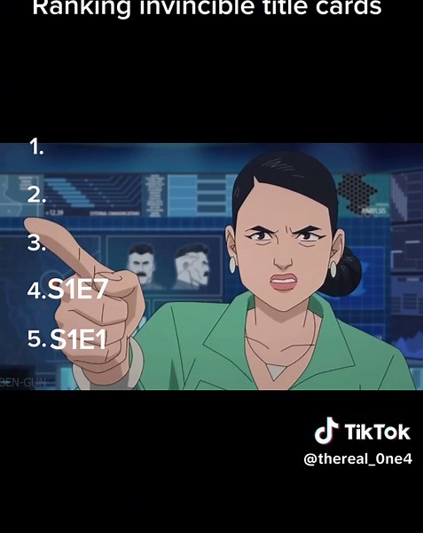 Ranking of Invincible Title Cards from Season 3