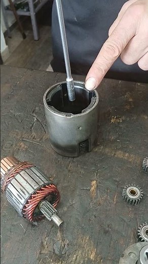 How to properly test the magnetic field of a starter motor #magnetic #field #tips