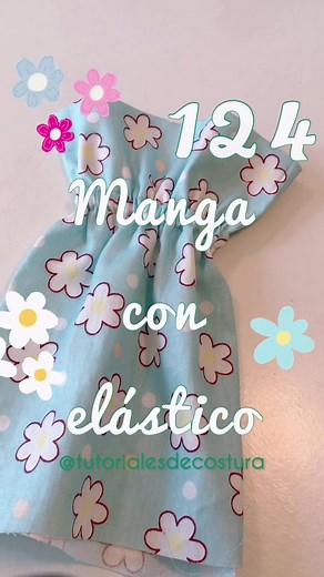 Tutorial de costura: Manga con elástico paso a paso