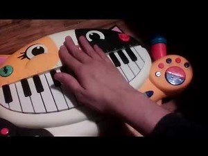 2026 Battat Meowsic cat piano/keyboard piano bell meow drums songs and more music maker for kids
