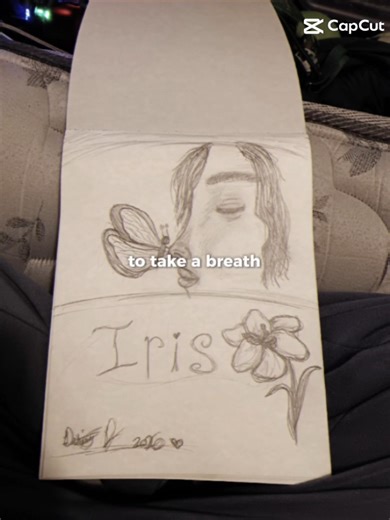 meet Iris and her butterfly ❤️✨️🫰🦋#sombr