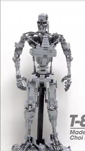 T-800 Endoskeleton Terminator Lego Moc