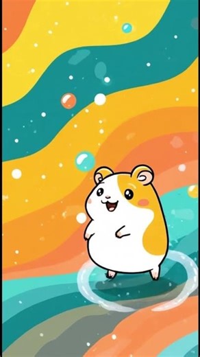 Wiggle Wiggle Shake It Fast! 🐹🎶 Fun Dance Song for Kids #kidssongs #cartoon #cute #animation