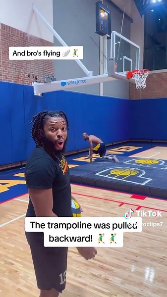 Epic Basketball Dunk Analysis Using Trampolines