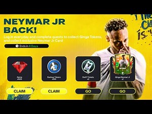 🇧🇷 NEYMAR JR BACK IN FC MOBILE! 🤩🔥 NEW NEYMAR GINGA PROMO LE*KED 👀 HOW TO GET 117 NEYMAR FOR FREE 🆓🎁