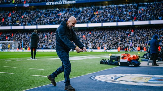 Pep delighted by reaction to late blocks in Wolves win