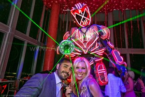 LED DMX Robot Cryo Performer