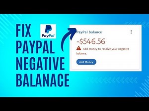 How to Fix Negative PayPal Balance 2024?