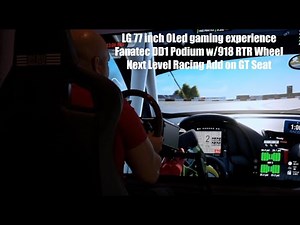 Sim Racing on a 77inch LG OLED 4k HDR (How immersive is it?)