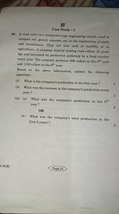 Case Study - 3A road roller is a compactor-type engineering ve... | Filo