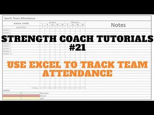 Track Athlete Attendance #1 | Strength Coach Tutorials | DSMStrength