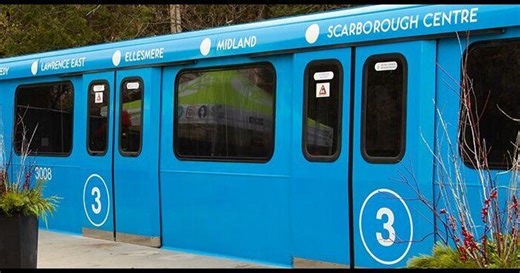 The Toronto Zoo unveiled its latest exhibit: the extinct Scarborough Rapid Transit car