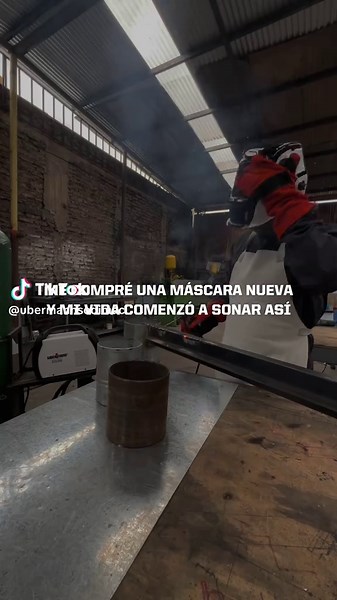 Máscara de soldar Ubermann: Precisión y Protección Visual