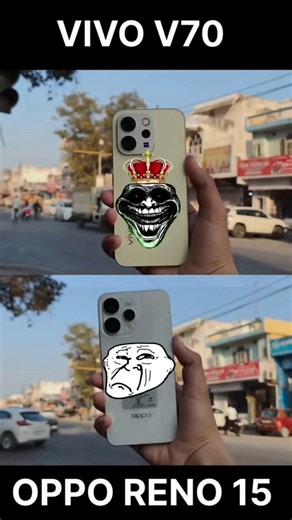 vivo v70 vs oppo reno 15 camera Zoom Test Comparison #Video 🔥 #vivov70 #camerazoomtest #Video