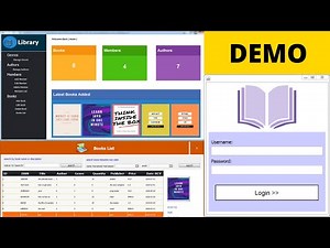 Java Project Tutorial - Create a Library Management System Using Java And MySQL - DEMO