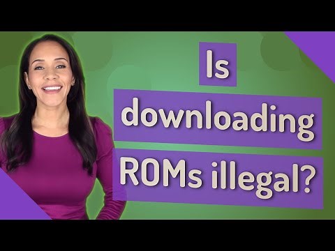 Is downloading ROMs illegal?