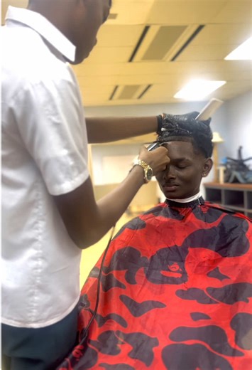 School Barber: Haircuts Trend at Couvawest Secondary