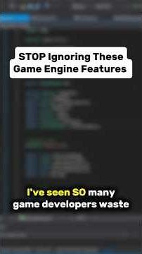 GameDev Secrets 1: STOP Ignoring Features!! #gamedesign #gaming #gamedev #indiedev #unity