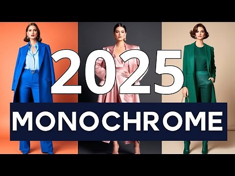 Elevate Your Style with Monochromatic Outfits | Trendy Color Schemes for 2025