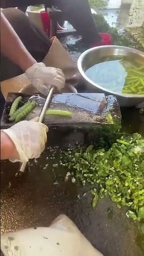 Green Bean Processing — Cleaning and Preparing for Cooking