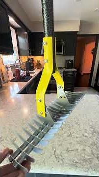 Heavy Duty Thatch Rake Review 🌱 | 5.5FT Adjustable Dethatcher for Lawn & Garden