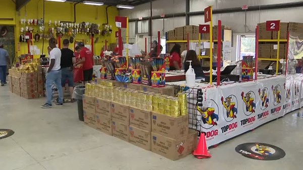 Firework sales begin in Texas throughout Independence Day