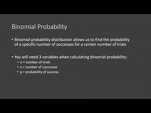 Binomial Probability