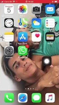 Ativar o assistente touch no iPhone 7, 8