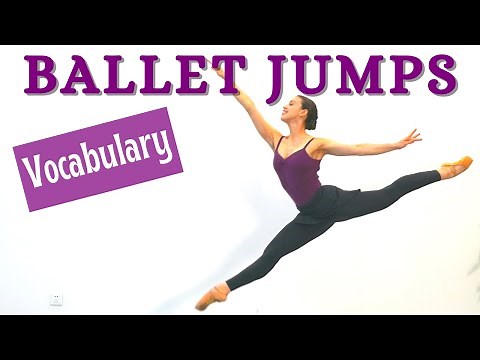 Basic Ballet Jumps Vocabulary with Demonstration | Ballet For All Tutorials 2021