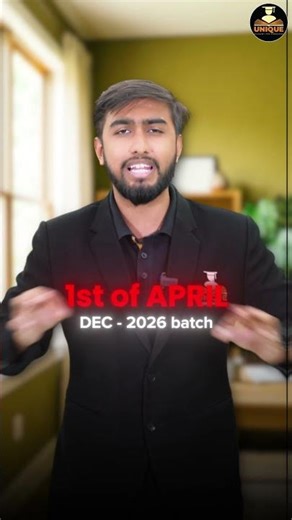 🚨 CMA Foundation Dec 2026 New Batch Announced!
