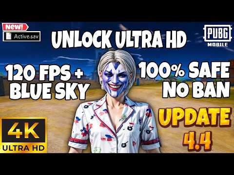 Unlock ULTRA HD / HDR + 120 FPS in PUBG MOBILE New 4.4 Update on Gameloop Emulator