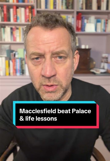 Macclesfield Beats Palace: Life Lessons from Football