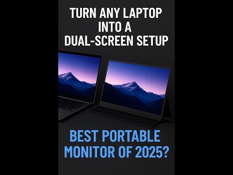 Arzopa Z1 Portable Monitor Review (2025) – Turn Any Laptop into a Dual-Screen Setup!