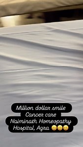 Cancer Care 🌿 At Naiminath Homeopathic Medical College, Hospital & Research Centre, every patient’s smile during treatment is a reminder that homeopathy heals not just the body, but the spirit too. #CancerCare #Homeopathy #NaiminathHospital #HealingWithHope #AffordableCare | Pradeep Kumar