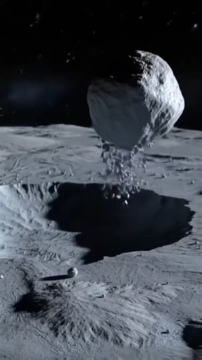 Icy Asteroid Crashin on Pluto Surface! | Space Xplore