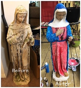 How to Restore Old, Broken Plaster or Cement Statues