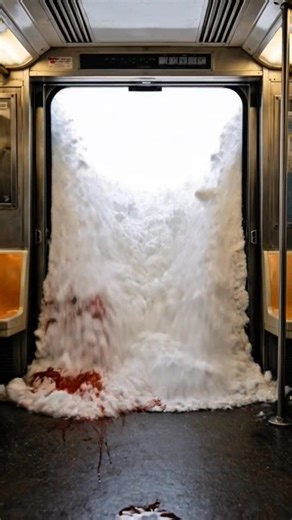 Extreme Snowstorm In New York city Subway #snowstorm #newyorkcity | EndTimes News