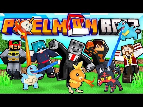 NEW PIXELMON SERIES WITH 20 YOUTUBERS IN MINECRAFT