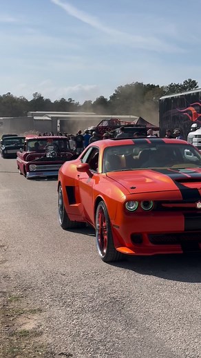 This supercharged C10 shook the ground every time it fired up at Lonestar Throwdown 🔥 #sickslammedtrucks #c10trucks #prostreet | SICK Slammed Trucks