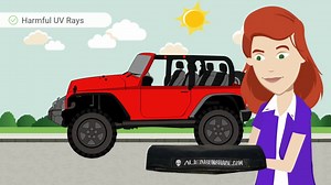 Trying to find the perfect gift for the Jeep owner in your life? Look no further. http://bit.ly/HolidayShade2016 | Alien Sunshade