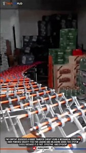 Innovation Logistics Transfer: Mechanical Conveyor, Fast, Effective, Machineless #tech