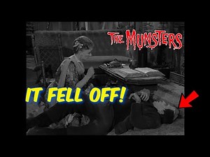 Herman Munster's MAKEUP CAME Off in a HUGE Blooper in this Episode!
