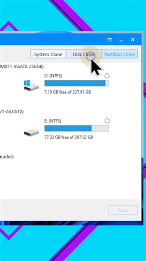 Clone Windows 11 25H2 to SSD or HDD without reinstalling
