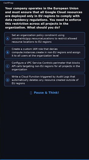 Can You Answer This Google Associate Cloud Engineer Question? #AssociateCloudEngineer