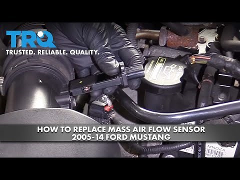 How to Replace Mass Air Flow Sensor 2005-14 Ford Mustang