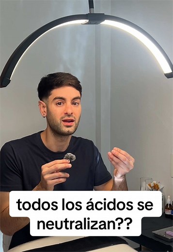 ¿Todos los ácidos se neutralizan en la piel?
